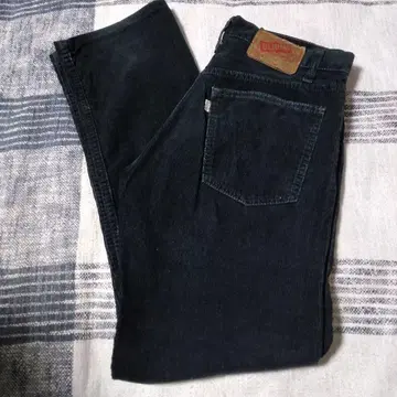 DENIME 드님 코듀로이 청바지 블랙 W34 스트레이트