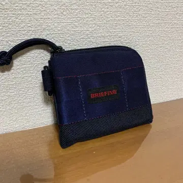 브리핑 컴팩트 지갑 네이비