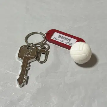 하이큐 네코마 고교 부실 락카 열쇠 키링 참