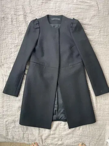 ZARA 고급 코트 블랙