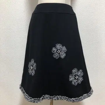 M'S GRACY 꽃 모티브 스커트 38