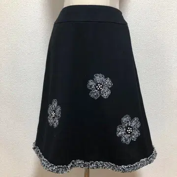 M'S GRACY 꽃 모티브 스커트 38