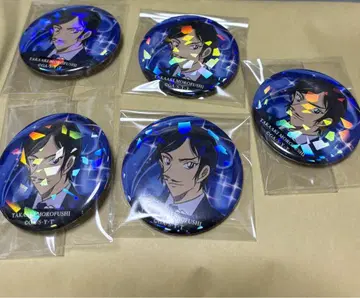 명탐정 코난 홀로그램 캔뱃지 Vol.4 모로후시 타카아키 5점