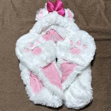 도쿄 디즈니랜드 마리 머플러 캡