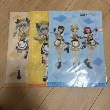 코코스 Cocos 콜라보 걸즈 앤 판처 걸판 클리어 파일