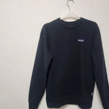 Patagonia 파타고니아 크루넥 맨투맨 블랙 S 사이즈
