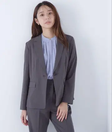 썸머 드라이 터치 SETUP 싱글 테일러드 자켓 테이퍼드