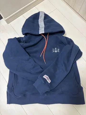 일리 낚시 클럽 보아 안감 리플렉터 후드티