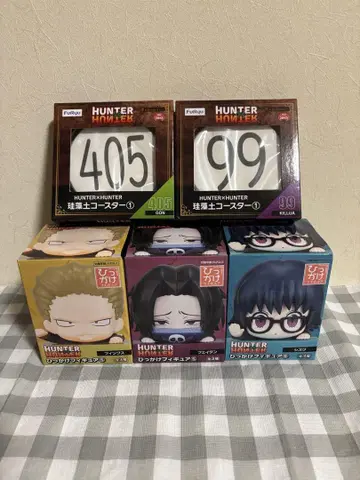 HUNTER x HUNTER 히카케 피규어 규조토 코스터