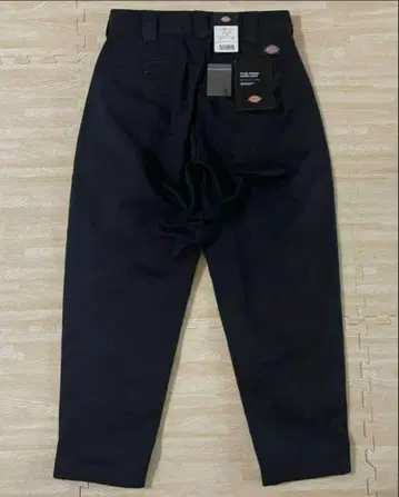 DICKIES 투 턱 팬츠 릴랙스 핏 28 블랙 DK874