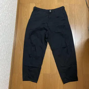 FREAK'S STORE 와이드 실루엣 커브 팬츠!! 블랙