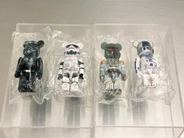 BE@RBRICK 베어브릭 CHASE 스타 워즈 4종 세트