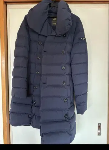 TATRAS 네이비 롱 다운 자켓