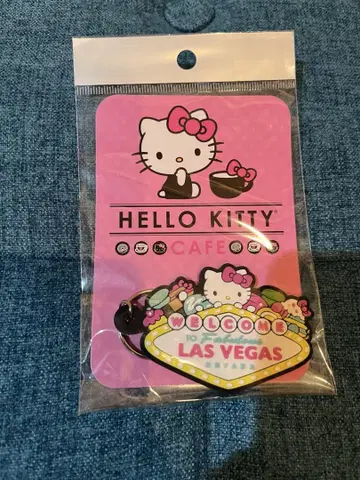 라스베가스 헬로키티 카페 키링