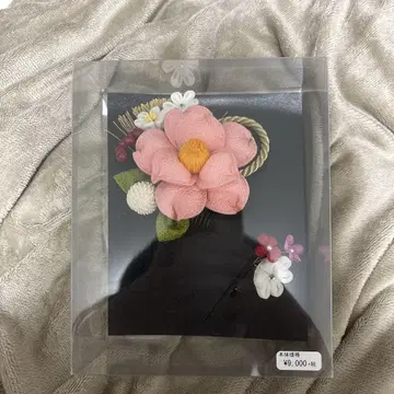 [ 미개봉 새상품 ] 동백 모티브의 일본풍 머리 장식