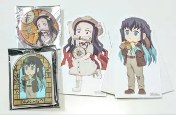 귀멸의 칼날 선샤인 미니 팝&캔뱃지&참