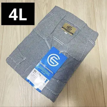 [ 새상품 미사용 ] 롱 점프수트 4L 반팔 오버롤 작업복