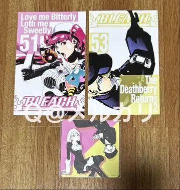 BLEACH 블리치 메일즈 엽서 코스터 독가봉 릴카 & 유키오