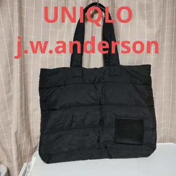 유니클로 j.w.anderson 나일론 퀼팅 토트백