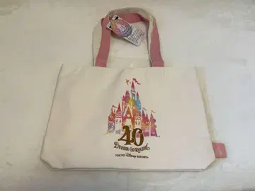 택 포함 새상품 TDL 도쿄 디즈니랜드 40주년 한정판 토트백