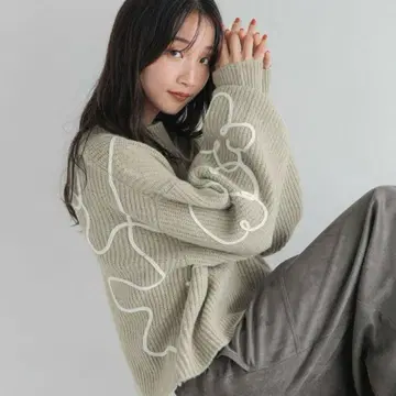자수 풀오버 LS