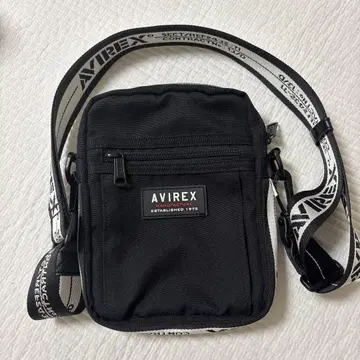 AVIREX 숄더백 블랙