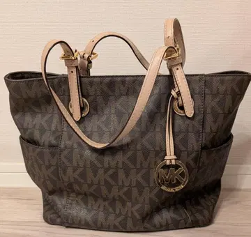 Michael Kors 로고 토트백