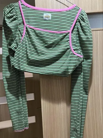 헬로 샌프란시스코 멀티 보더 2WAY 롱 T