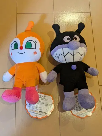 호빵맨 봉제 인형 세트