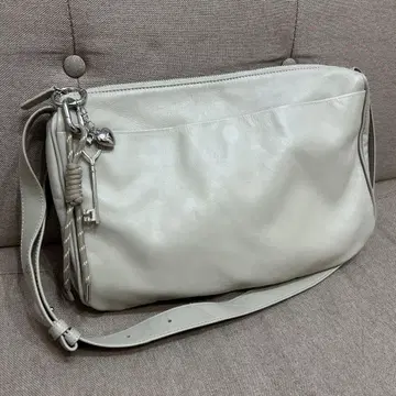 스와로 마찌 천연 가죽 숄더백
