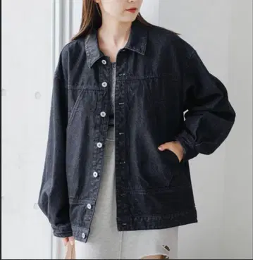 kastane 오버 데님 자켓
