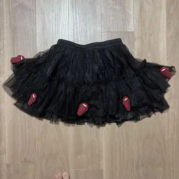 Acid Black Cherry 파니에 볼륨 튜튜 스커트