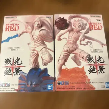 ONE PIECE FILM RED 전광절경 2체 세트 루피 샹크스