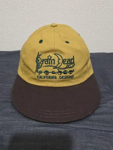 Brain Dead 브레인 데드 캘리포니아 디자인 캡