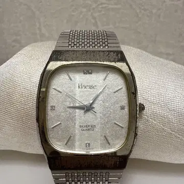 klaeuse 실버 925 쿼츠 시계
