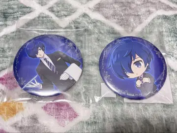 페르소나 3 선샤인 시티 프린스 호텔 BIG 캔뱃지 2개 세트