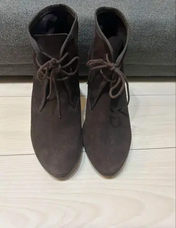 레페토 repetto 숏부츠 브라운 시어 가죽