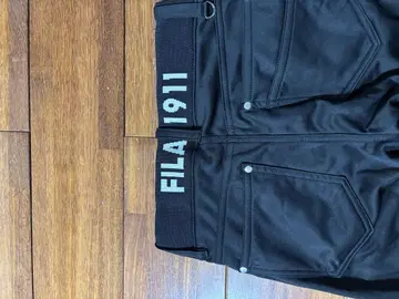 FILA 1911 블랙 팬츠 이탈리아제