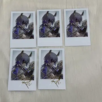 코야나기 로우 랜덤 폴라로이드풍 카드