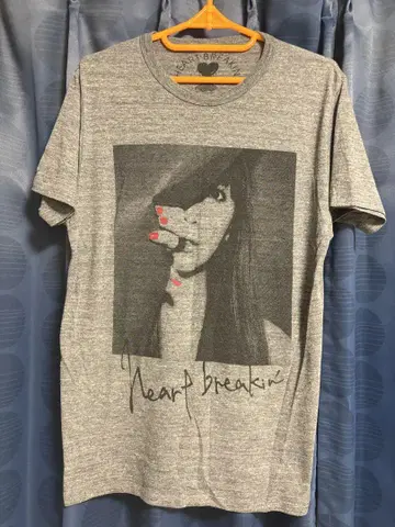 토키 아사코 HEART BREAKIN' 그레이 T셔츠 XL