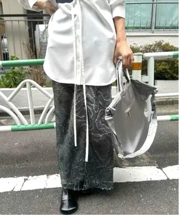 RIPPLE SHAGGY ART SKIRT AMERI vintage