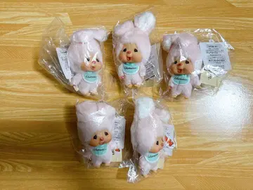 새상품 택 포함 침땅 몽치치 프렌즈 5종 세트