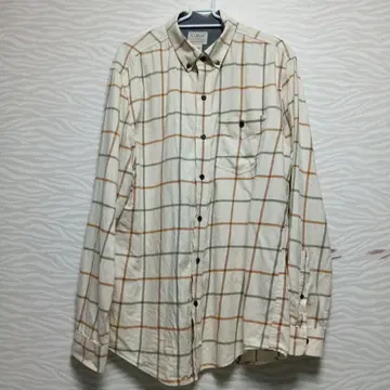 L.L.Bean 체크 무늬 플란넬 셔츠 M 사이즈