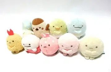 스미코구라시 테노리 봉제 인형 9개
