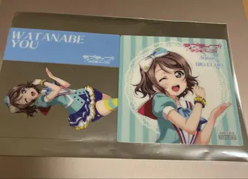 빅에코 Aqours 콜라보 코스터 와타나베 요우