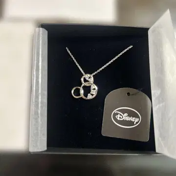 Disney 미키 실버 목걸이