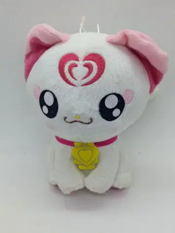 스위트 프리큐어 하미 봉제 인형 화이트와 핑크