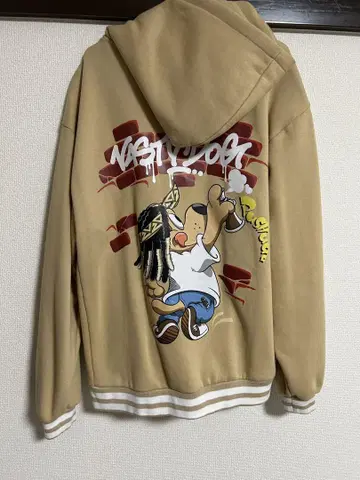 내스티독 jacket hoodie 베이지 사이즈 1
