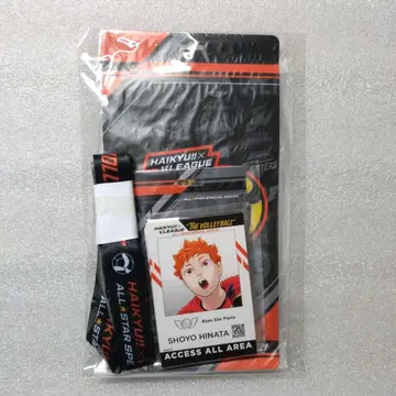 하이큐!! 티켓 홀더 & 백스테이지 패스풍 카드 홀더