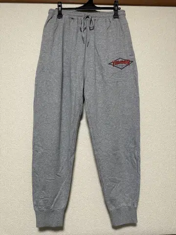 THRASHER 그레이 스웨트 팬츠